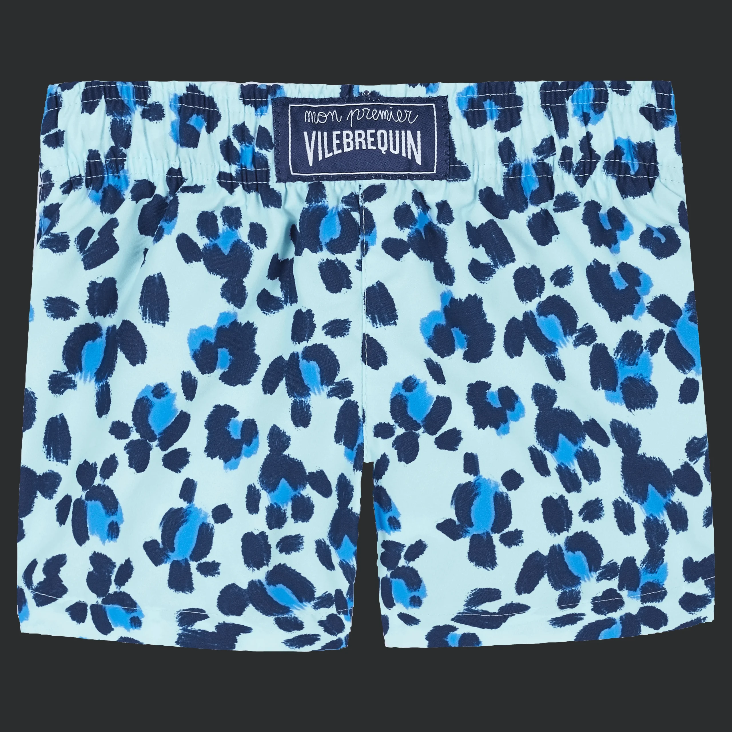 Vilebrequin Baby Swim Trunks Turtles Leopard*Girls Bottoms