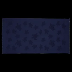 Vilebrequin Beach Fouta In Organic Cotton Turtles Jacquard*Girls Ponchos And Towels