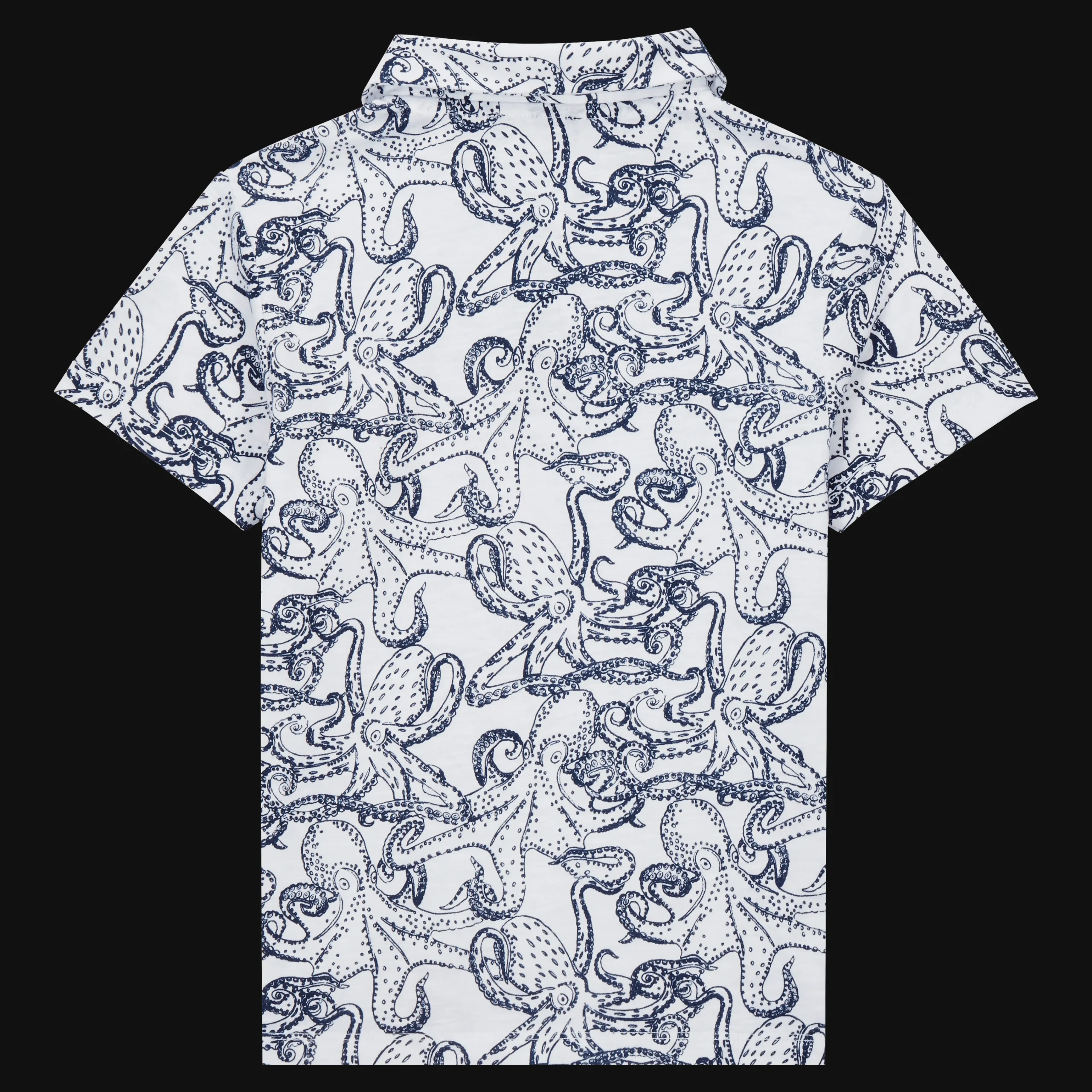 Vilebrequin Boys Cotton Polo Shirt Octopussy*Boys Polos