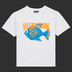 Vilebrequin Boys Cotton T-Shirt Vbq Fish*Boys T-Shirts