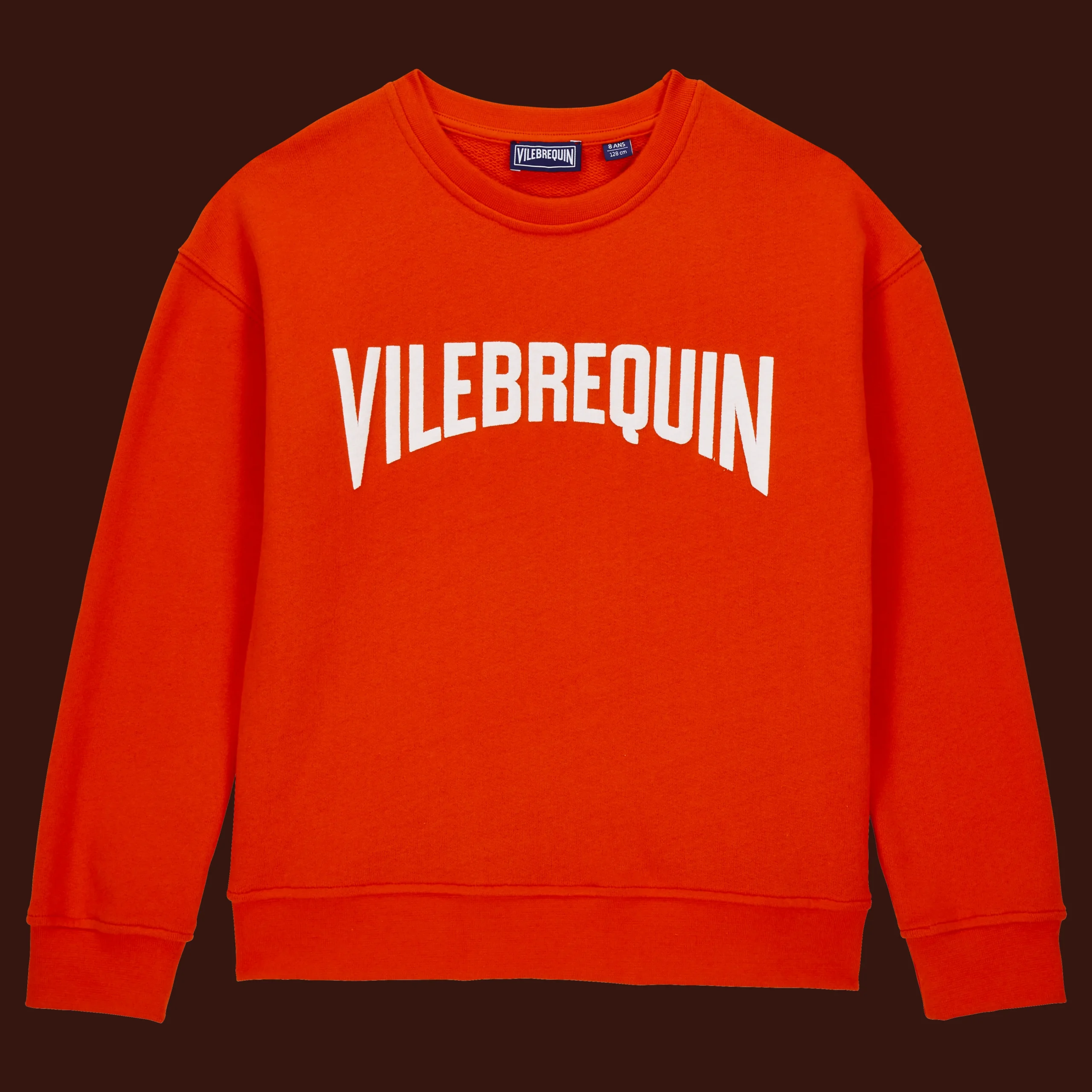 Vilebrequin Boys Crewneck Cotton Sweatshirt Logo*Boys Sweatshirts
