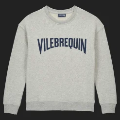 Vilebrequin Boys Crewneck Cotton Sweatshirt Logo*Boys Sweatshirts