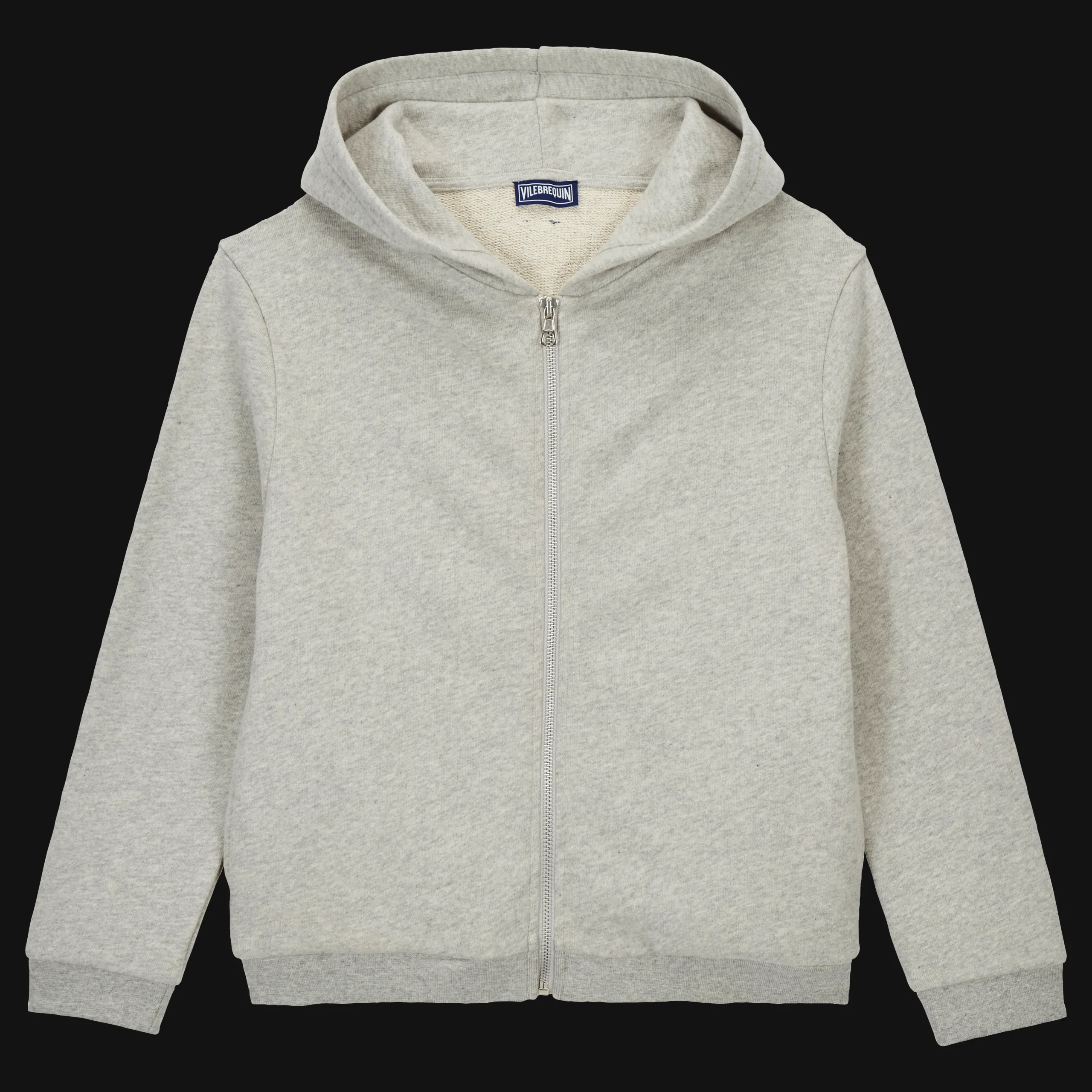 Vilebrequin Boys Front Zip Sweatshirt Turtle Print At The Back*Boys Sweatshirts