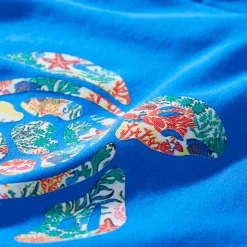 Vilebrequin Boys Hoodie Sweatshirt Turtle Printed Fonds Marins Multicolores*Boys Sweatshirts