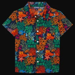 Vilebrequin Boys Shirt Fonds Marins Multicolores*Boys Shirts