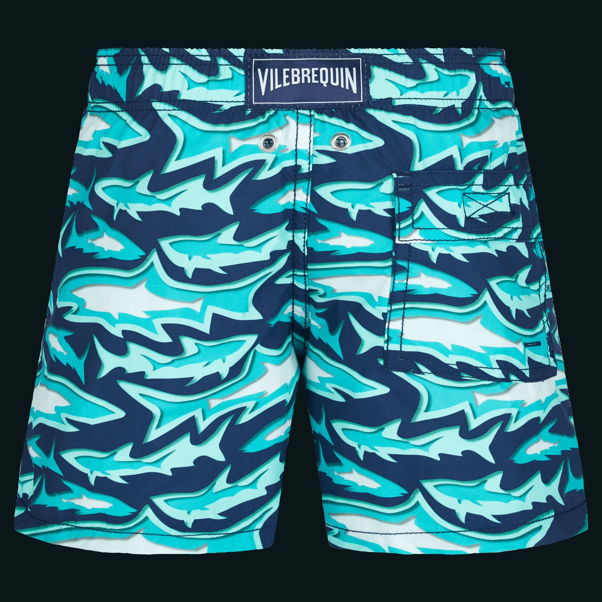 Vilebrequin Boys Swim Shorts Requins 3D*Boys The Iconic