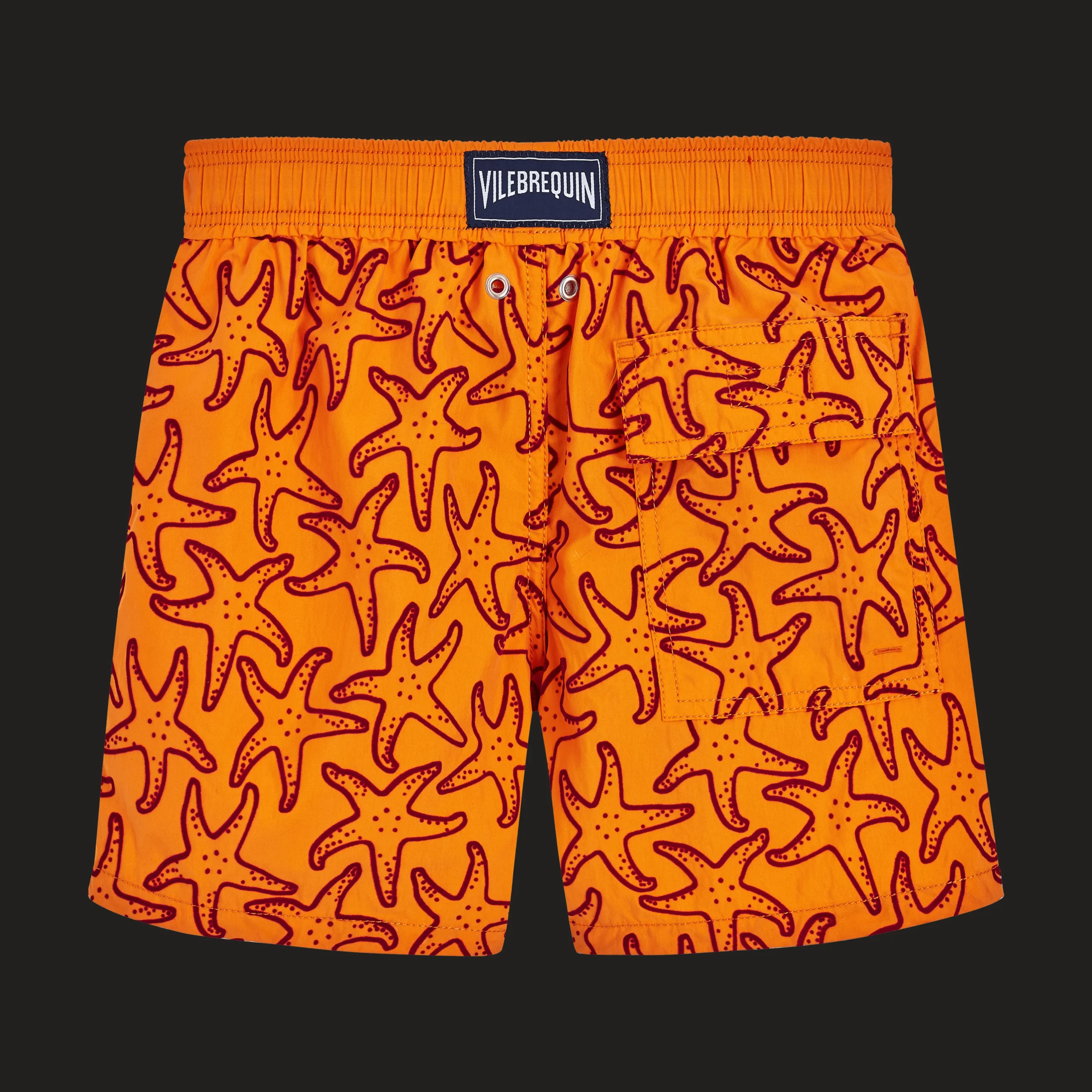 Vilebrequin Boys Swim Trunks Flocked Starlettes*Boys The Iconic