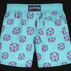 Vilebrequin Boys Swim Trunks Nola Flocked - X John M Armleder*Boys The Iconic
