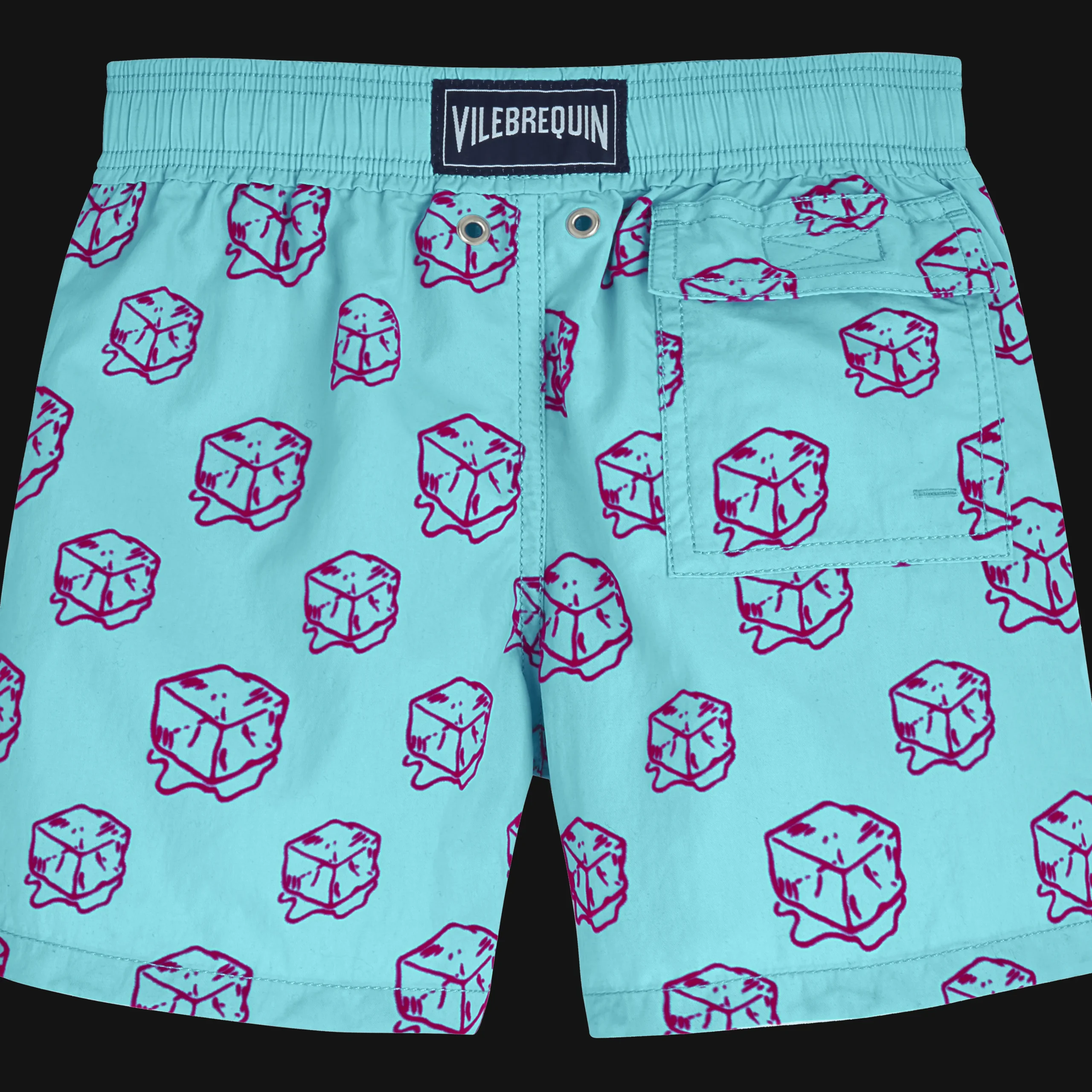 Vilebrequin Boys Swim Trunks Nola Flocked - X John M Armleder*Boys The Iconic