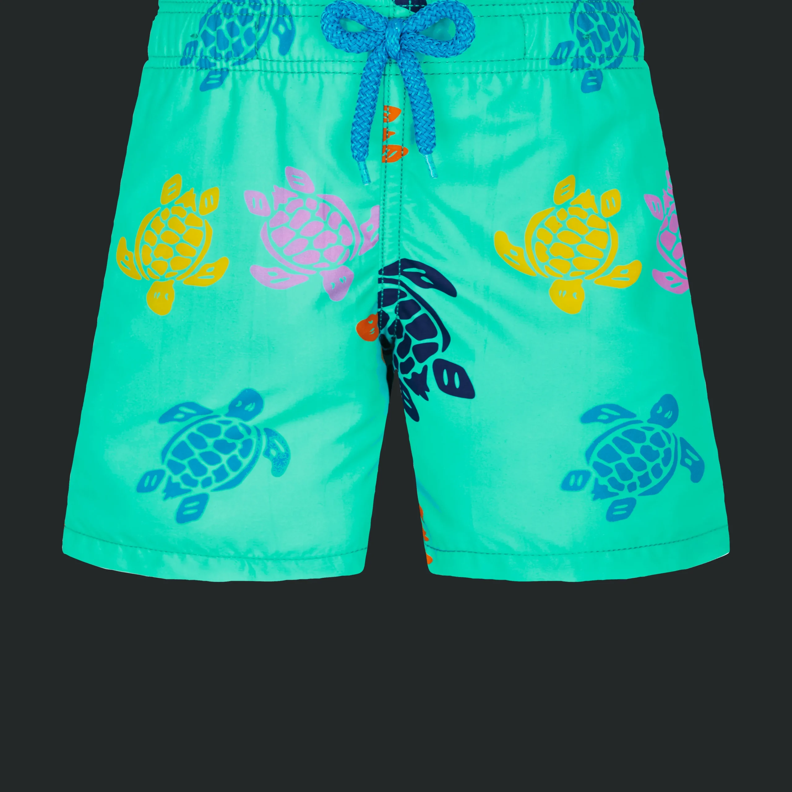 Vilebrequin Boys Swim Trunks Ronde Des Tortues Multicolore*Boys The Iconic