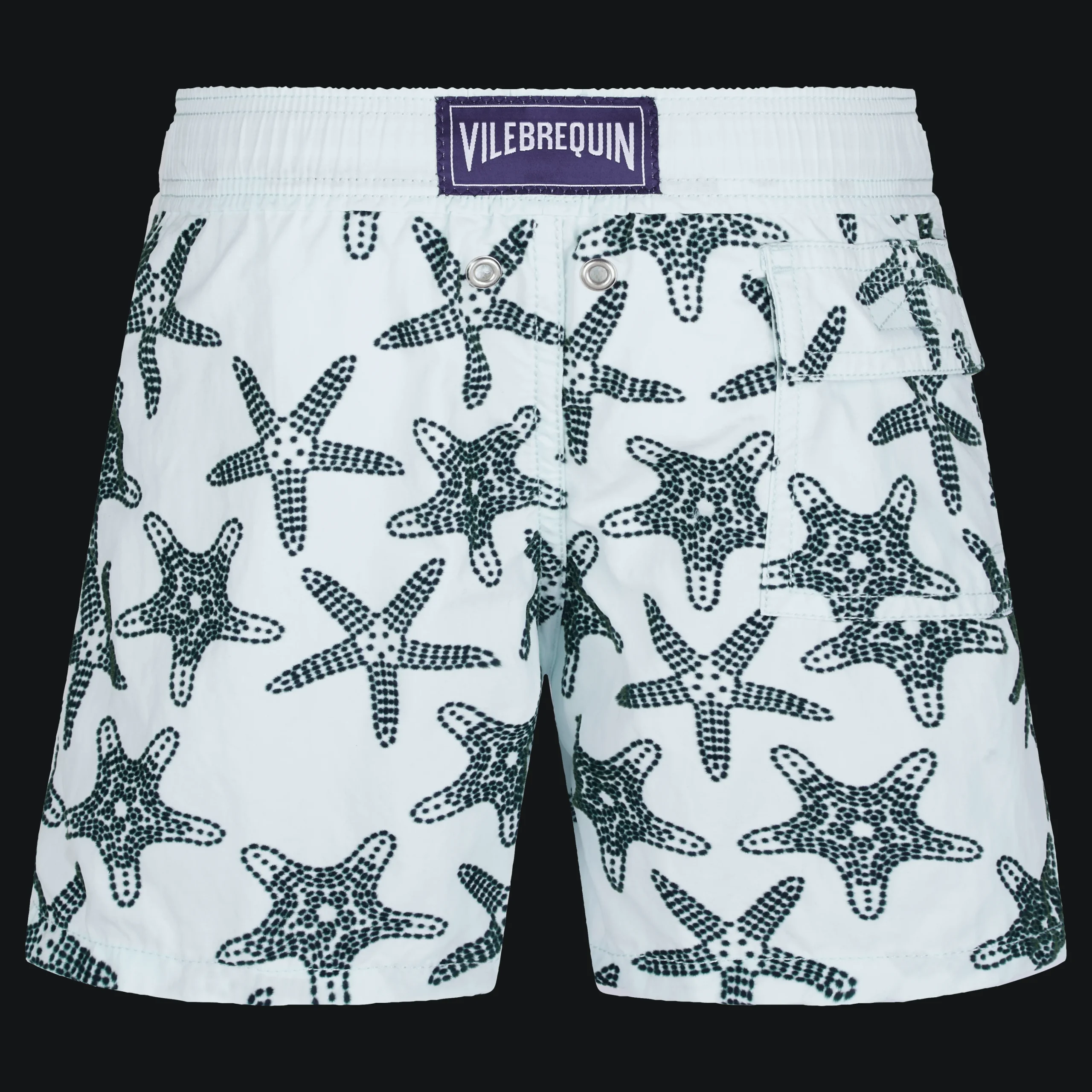 Vilebrequin Boys Swim Trunks Starfish Dance Flocked*Boys The Iconic
