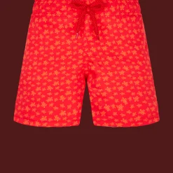 Vilebrequin Boys Swim Trunks Stretch Micro Ronde Des Tortues*Boys The Stretch Fabric