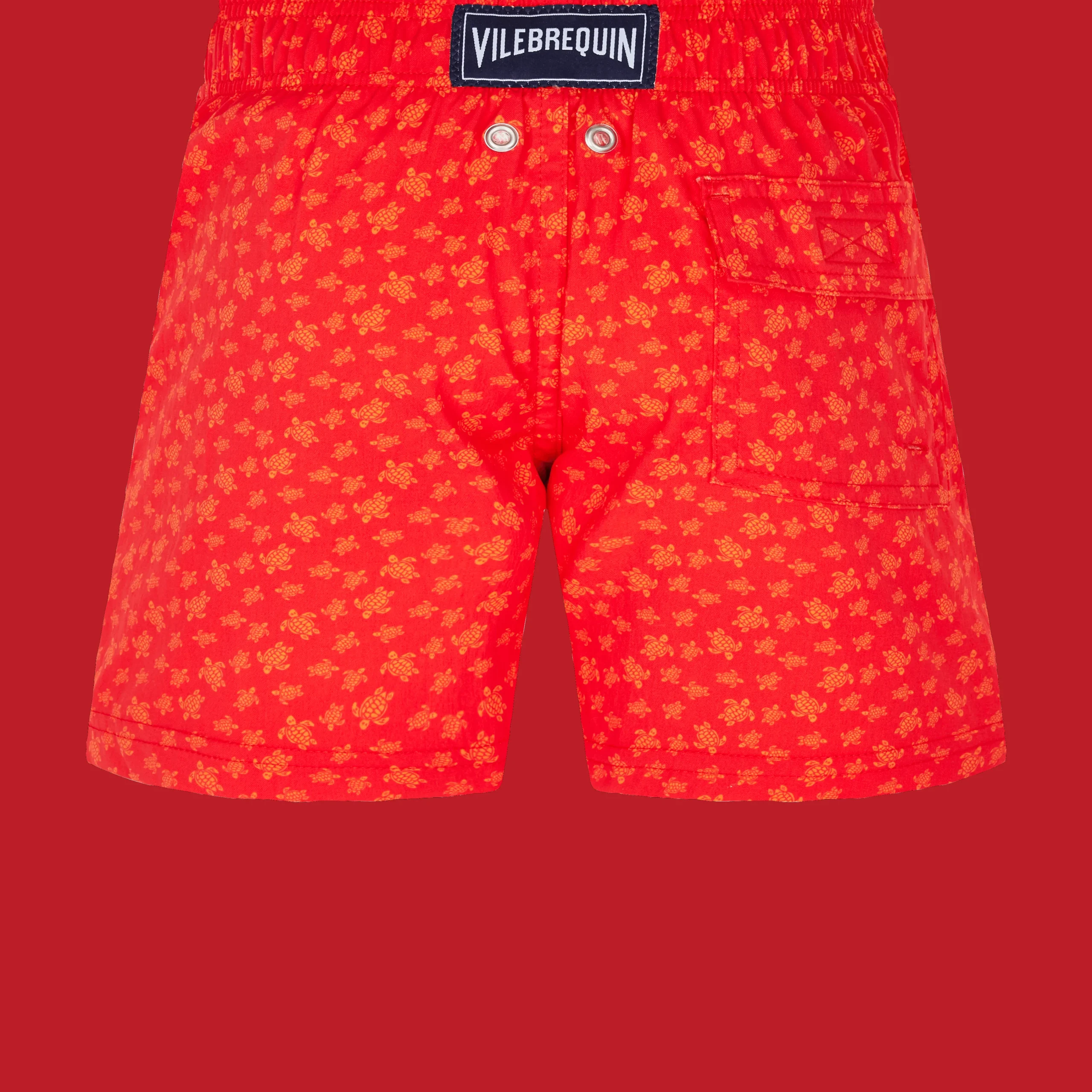 Vilebrequin Boys Swim Trunks Stretch Micro Ronde Des Tortues*Boys The Stretch Fabric