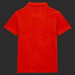 Vilebrequin Boys Terry Polo Shirt Solid*Boys Polos