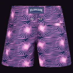 Vilebrequin Boys Ultra-Light And Packable Swim Trunks Hypno Shell*Boys The Light Fabric