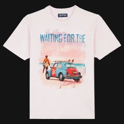 Vilebrequin Cotton Men T-Shirt Waiting For Sun*Men T-Shirts