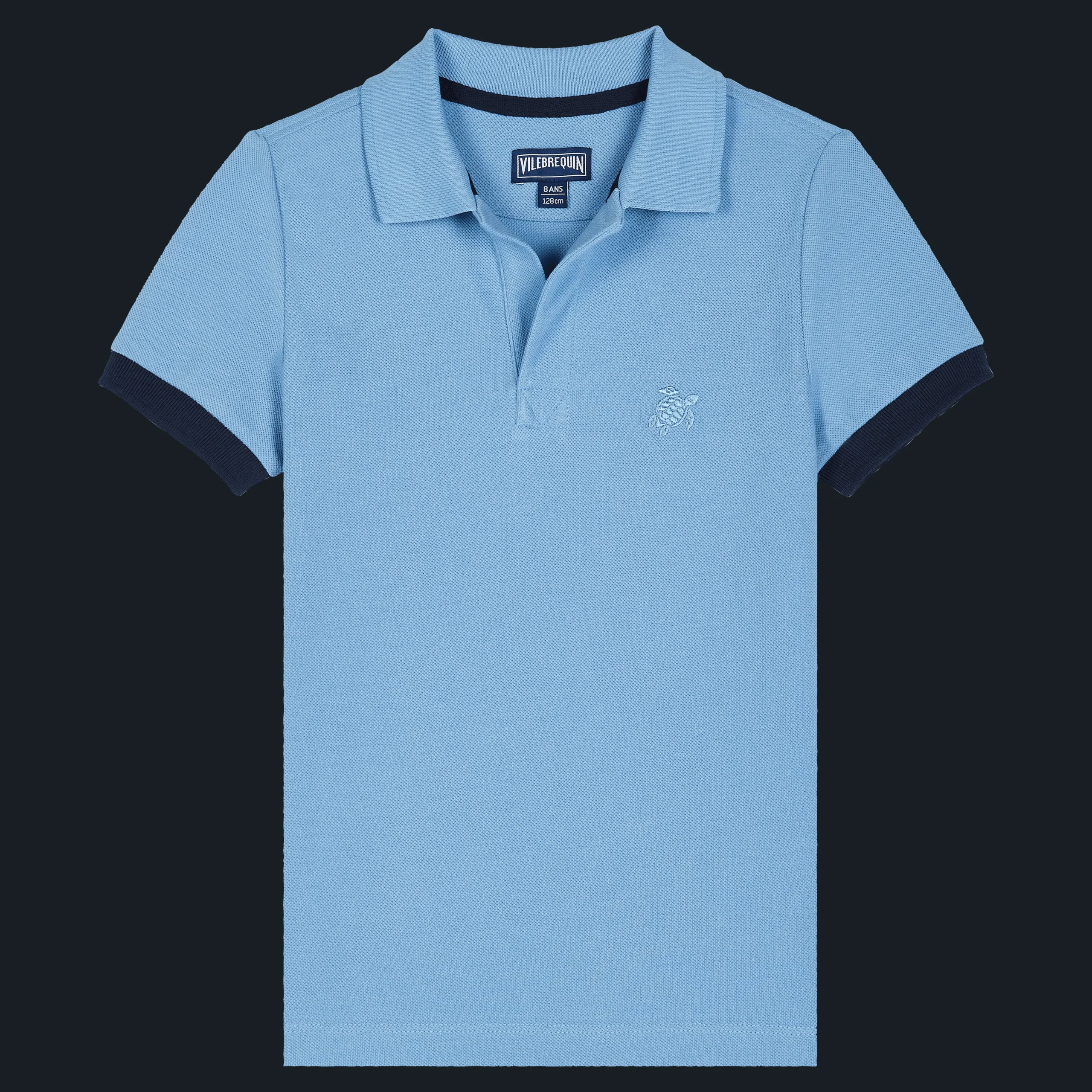 Vilebrequin Cotton Pique Boys Polo Shirt Solid*Boys Polos