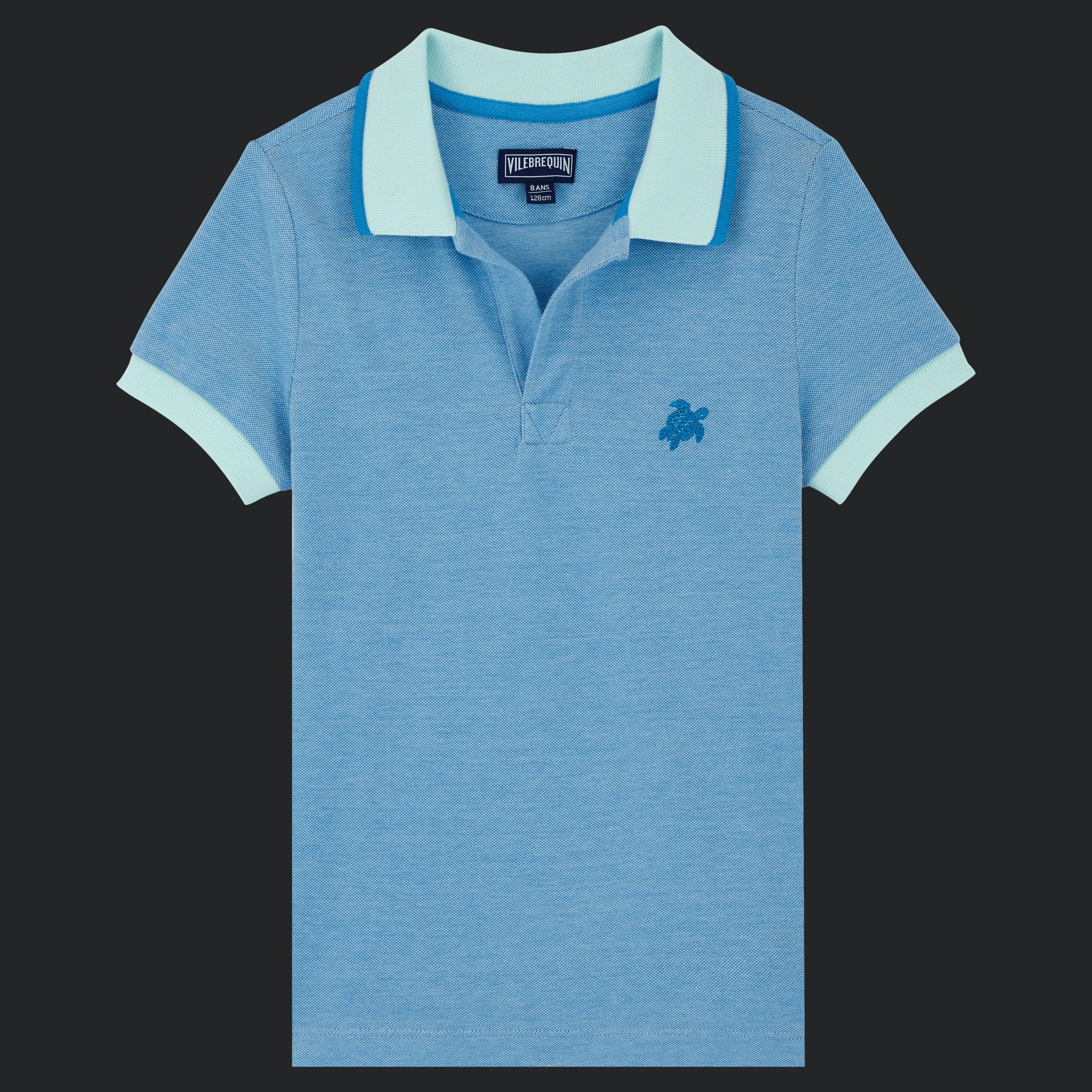 Vilebrequin Cotton Pique Boys Polo Shirt Solid*Boys Polos