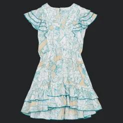 Vilebrequin Girl Mini Dress Hidden Fishes - X Poupette St Barth*Girls Dresses
