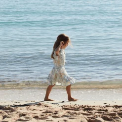Vilebrequin Girl Mini Dress Hidden Fishes - X Poupette St Barth*Girls Dresses