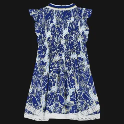 Vilebrequin Girl Mini Dress Hidden Fishes - X Poupette St Barth*Girls Dresses