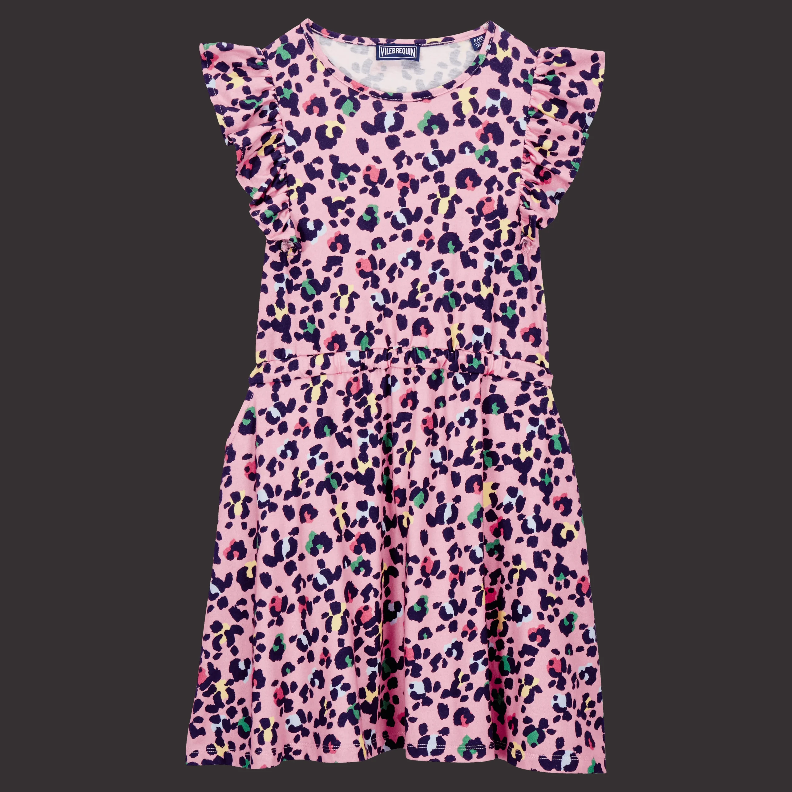 Vilebrequin Girls Dress Turtles Leopard*Girls Dresses