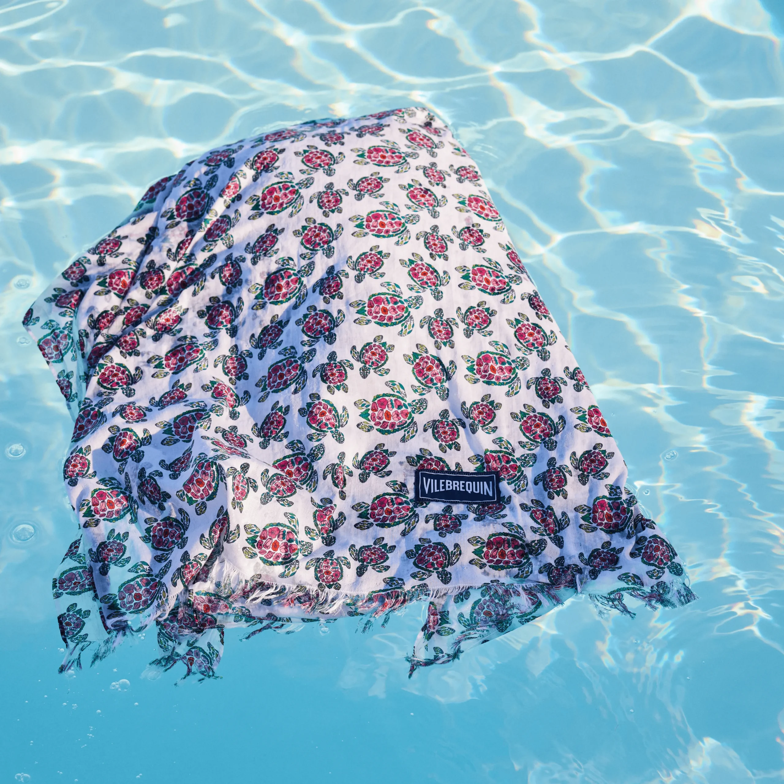 Vilebrequin Girls Fouta Provencal Turtles*Girls Ponchos And Towels