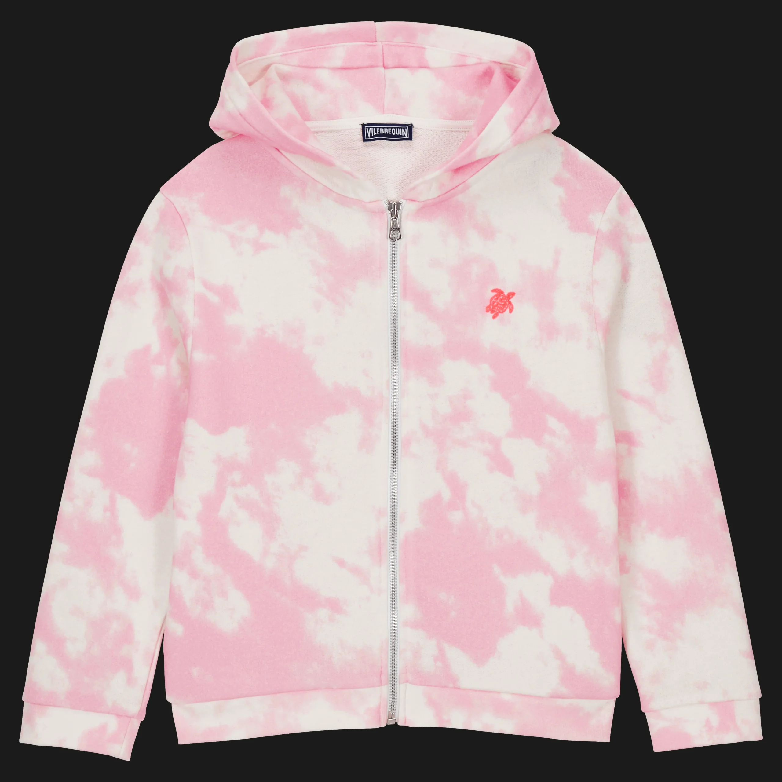 Vilebrequin Girls Front Zip Sweatshirt Tie & Dye*Girls Sweatshirts