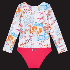 Vilebrequin Girls One-Piece Rashguard Peaceful Trees*Girls One-Piece