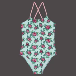 Vilebrequin Girls One-Piece Swimsuit Provencal Turtle*Girls One-Piece