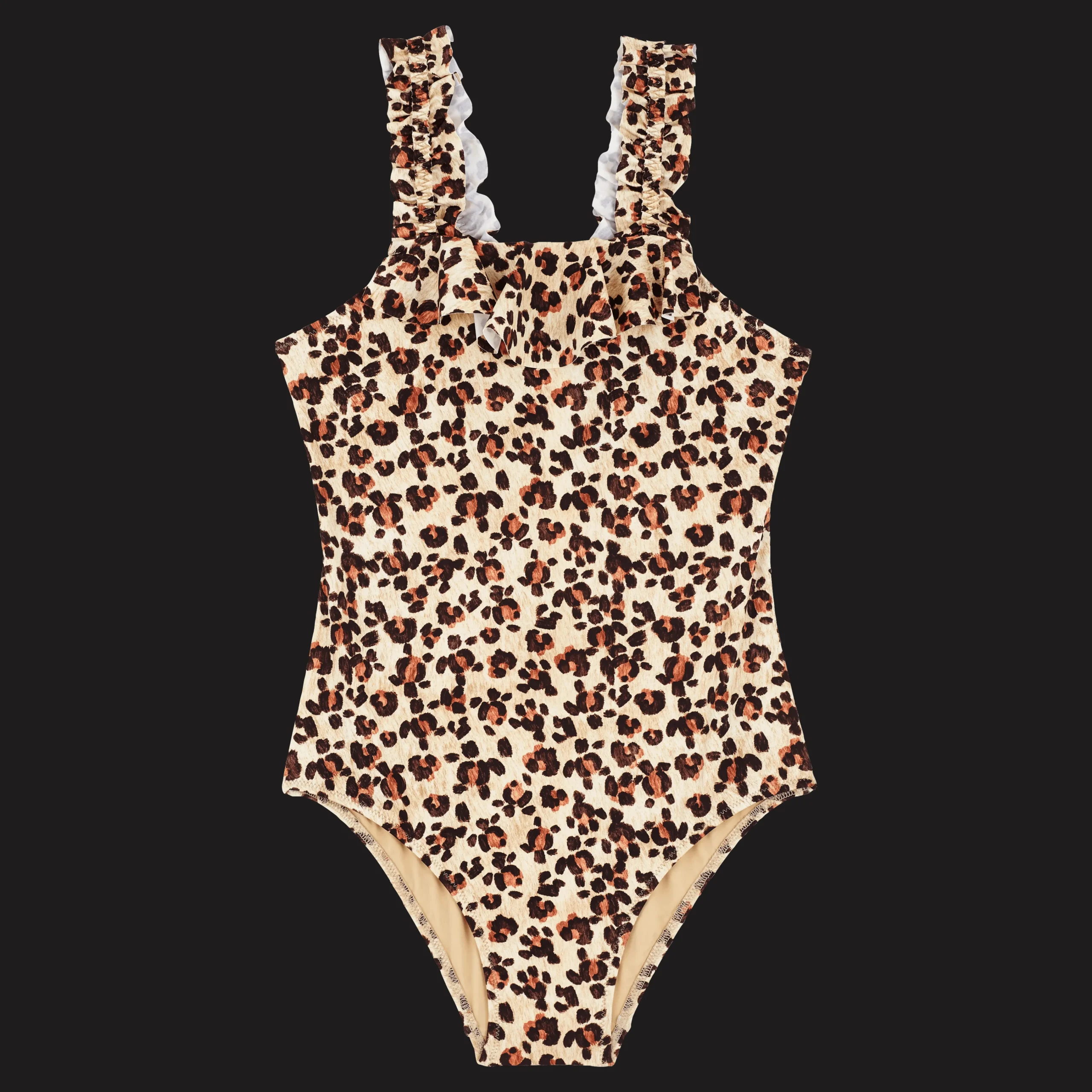 Vilebrequin Girls One-Piece Swimsuit Turtles Leopard*Girls One-Piece