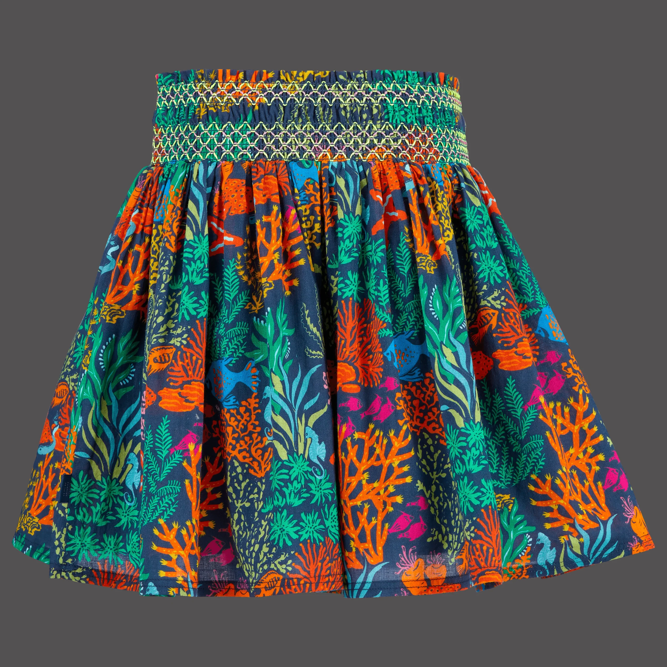 Vilebrequin Girls Skirt Fonds Marins Multicolores*Girls Skirts