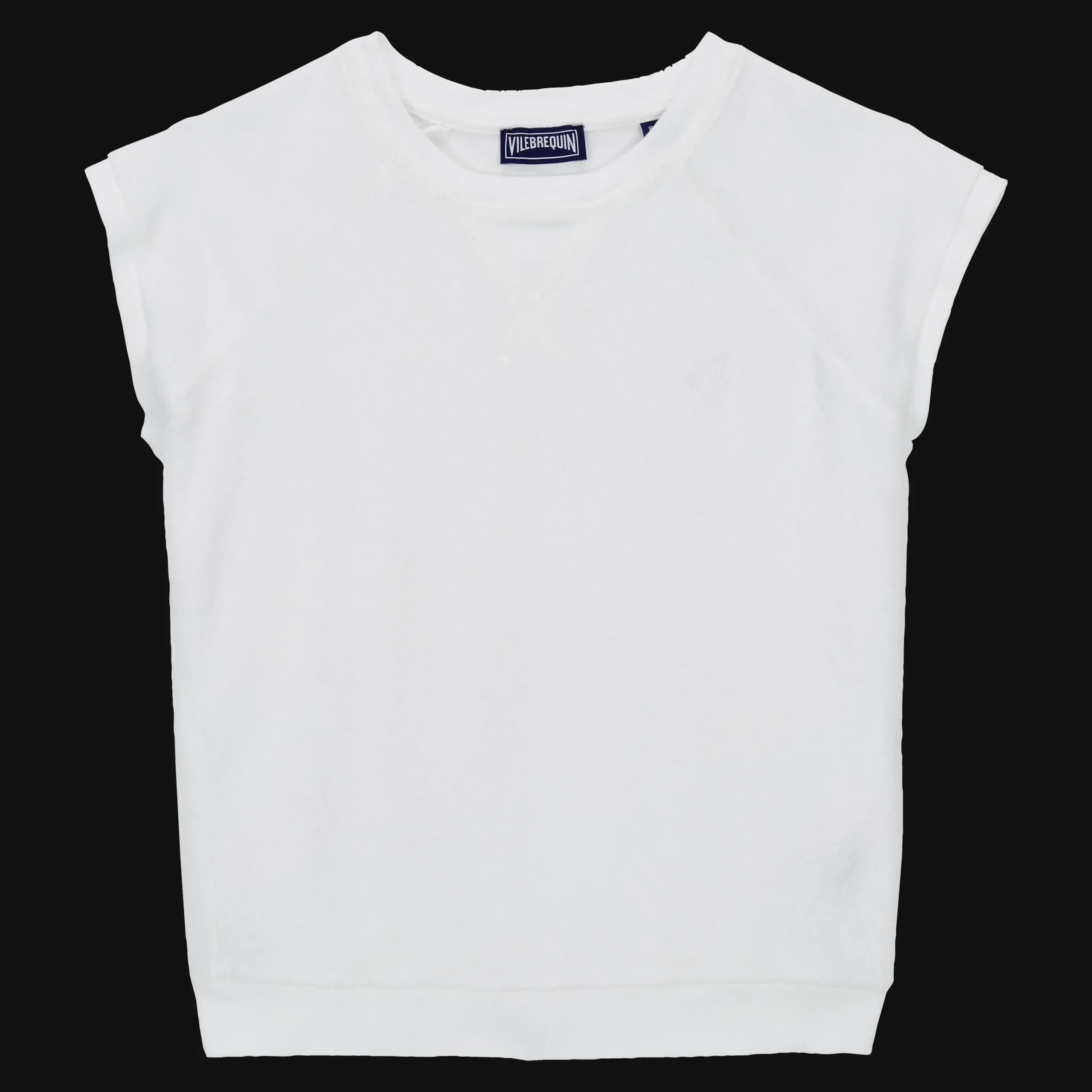 Vilebrequin Girls Sleeveless Terry T-Shirt Solid*Girls T-Shirts
