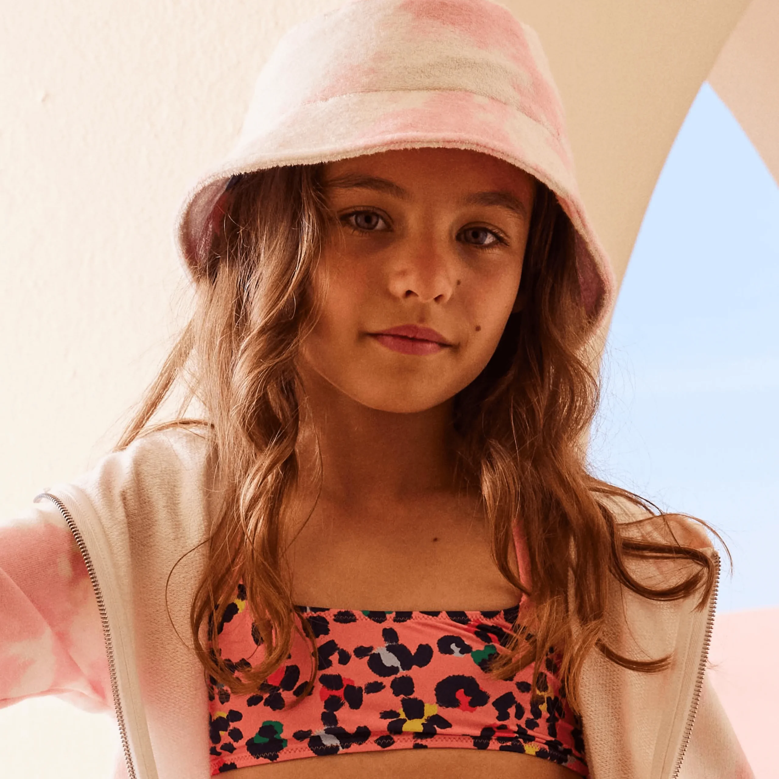 Vilebrequin Kids Bucket Hat Tie & Dye*Girls Hats