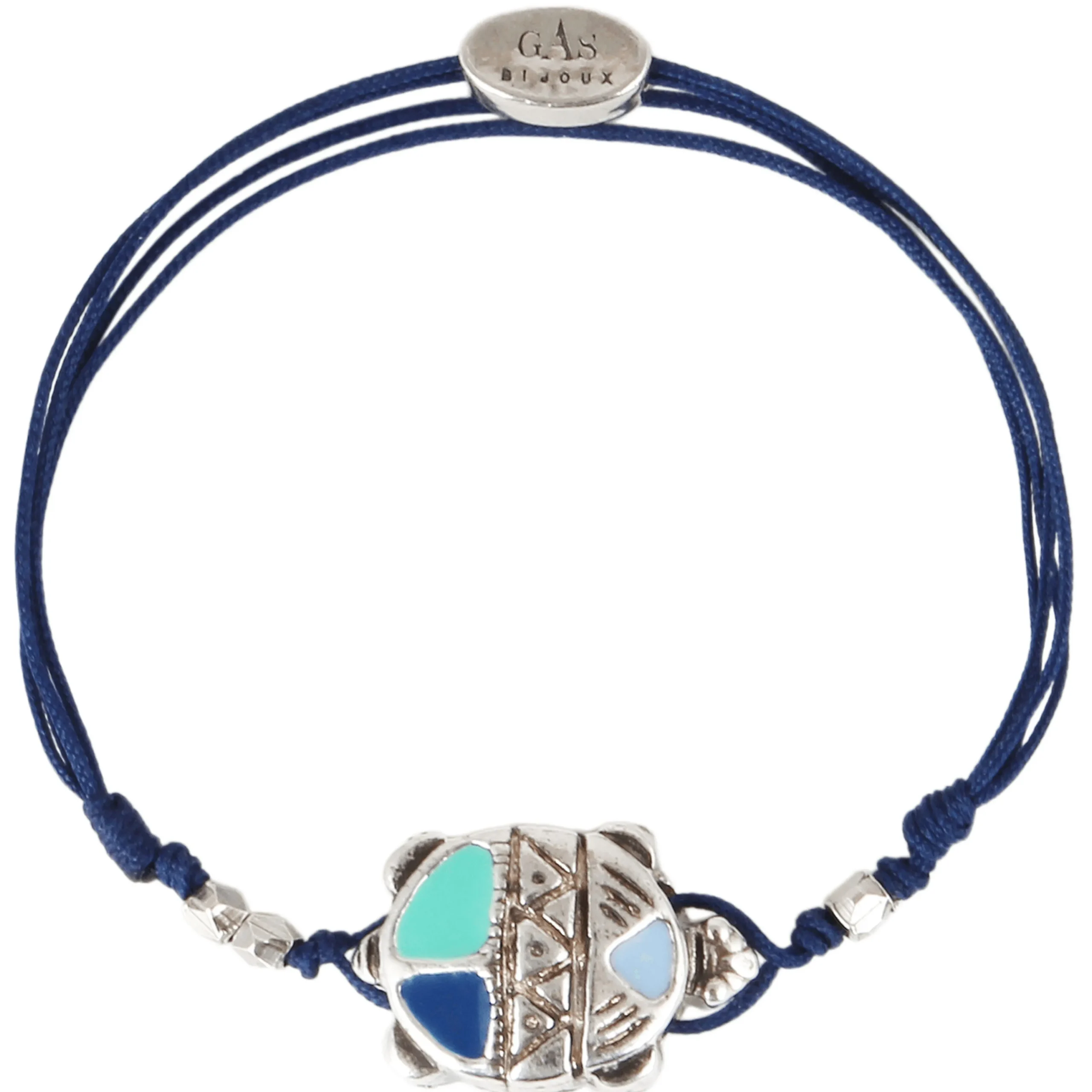 Vilebrequin Kids String Enameled Turtle Bracelet - X Gas Bijoux*Girls Jewelry