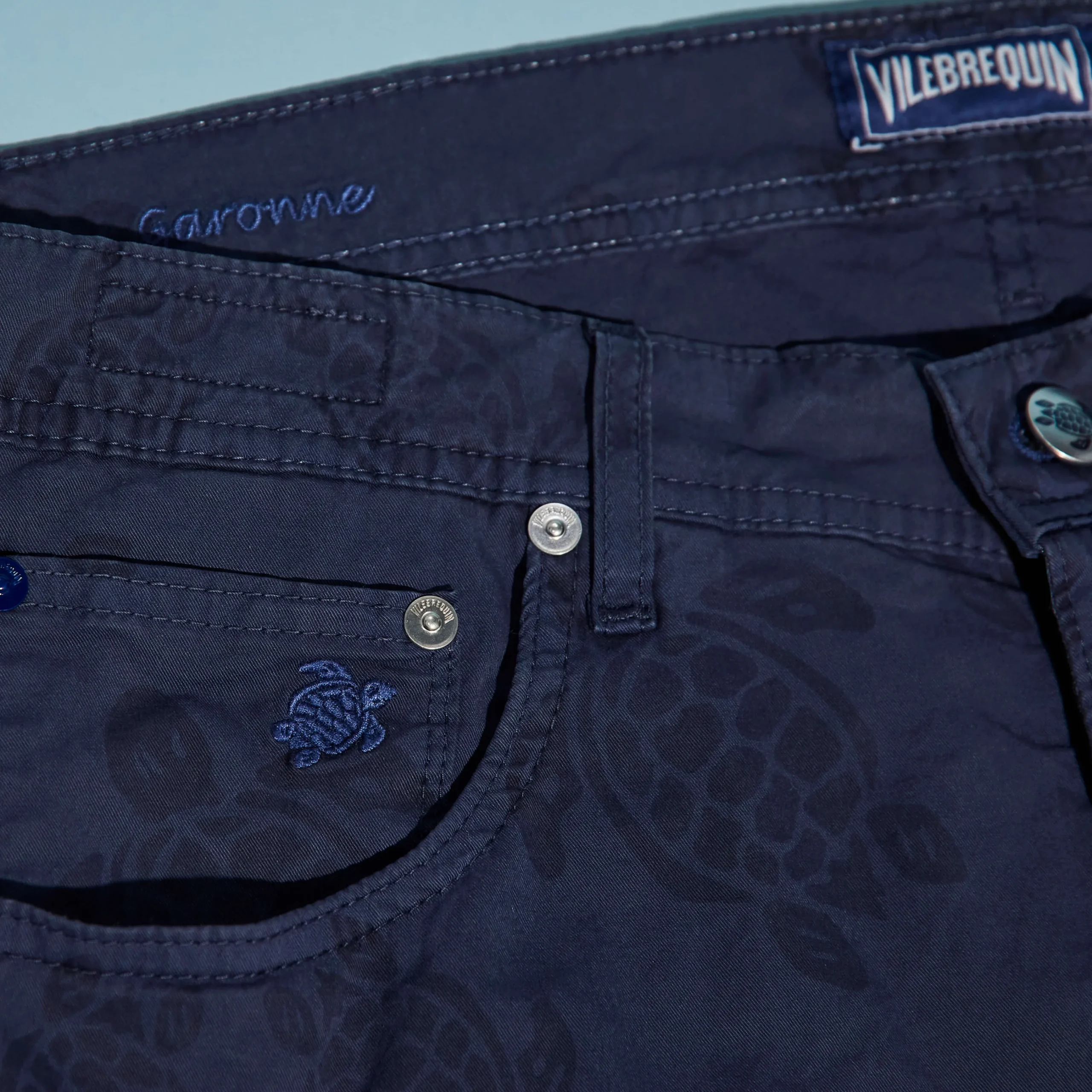 Vilebrequin Men Bermuda Trunks Ronde Des Tortues*Men Bermuda Shorts
