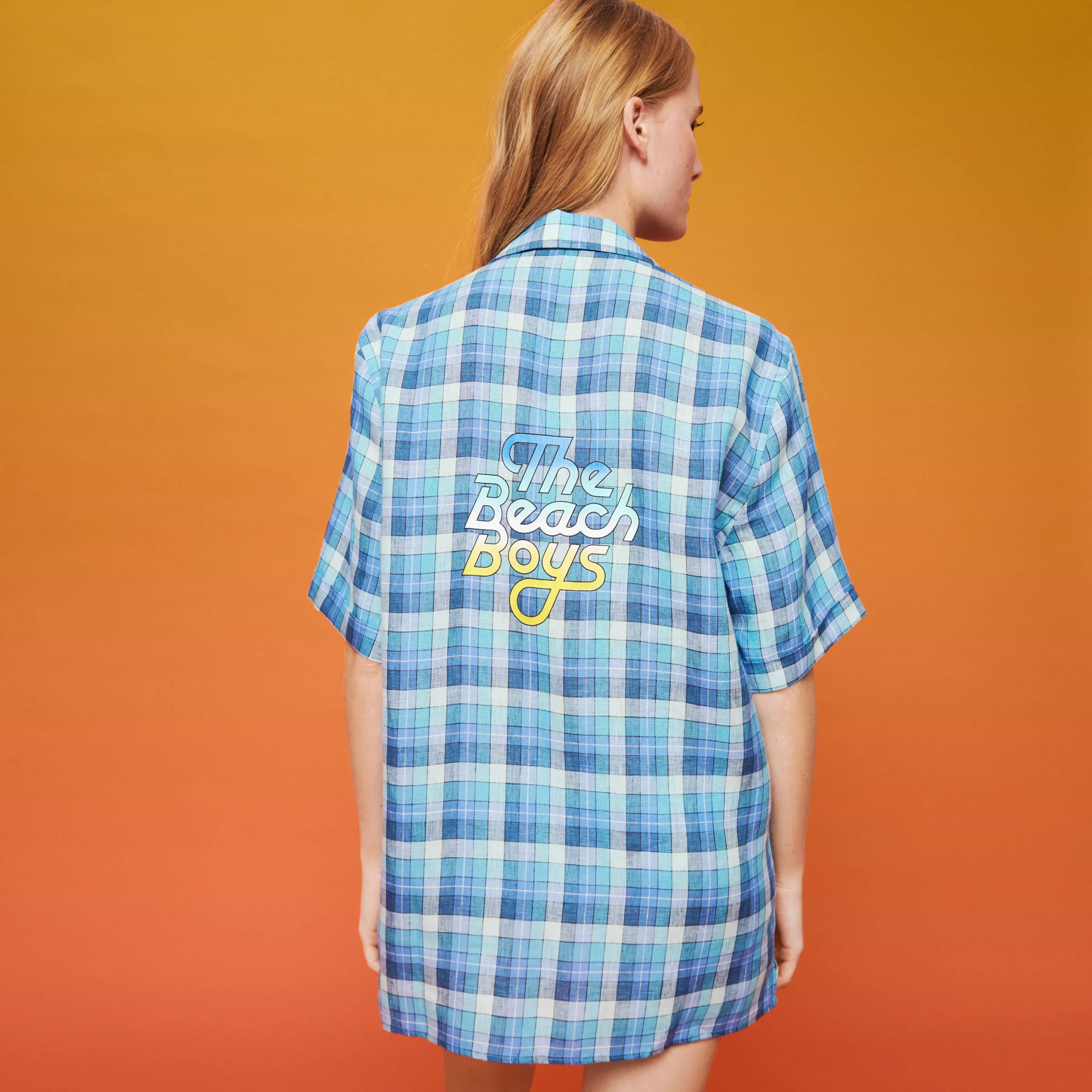 Vilebrequin Men Bowling Shirt Checks - X The Beach Boys*Men Shirts