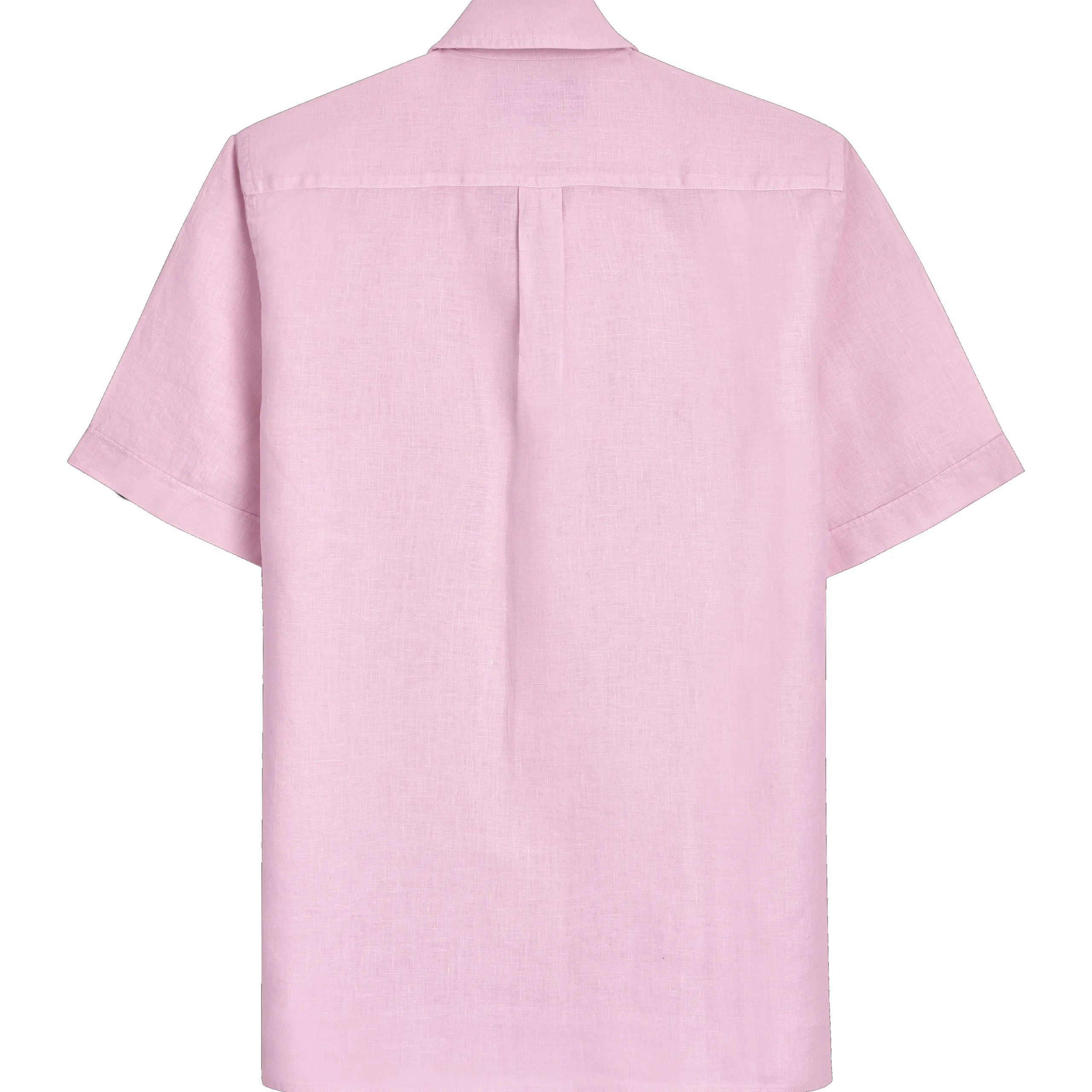 Vilebrequin Men Bowling Shirt Linen Solid*Men Shirts