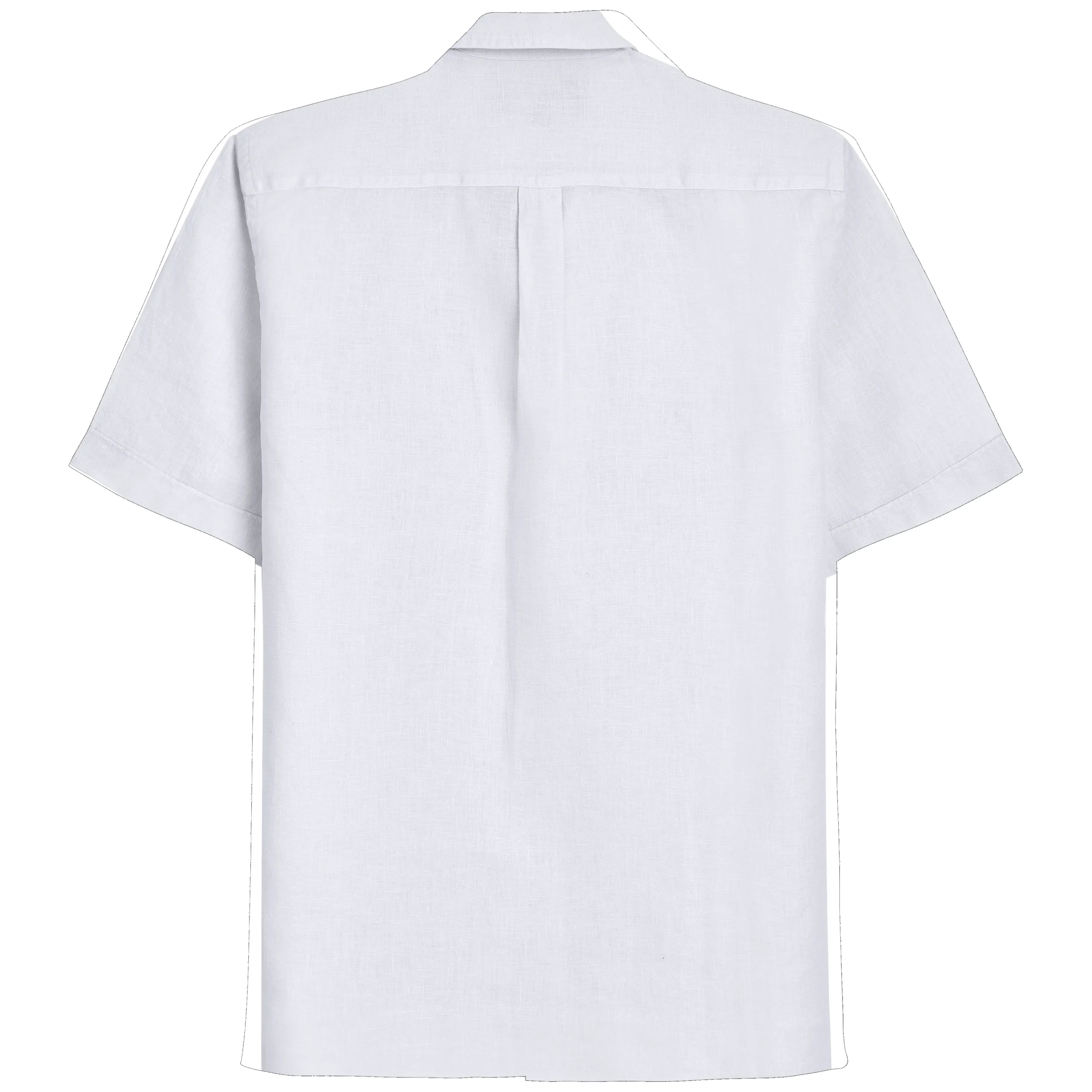 Vilebrequin Men Bowling Shirt Linen Solid*Men Shirts