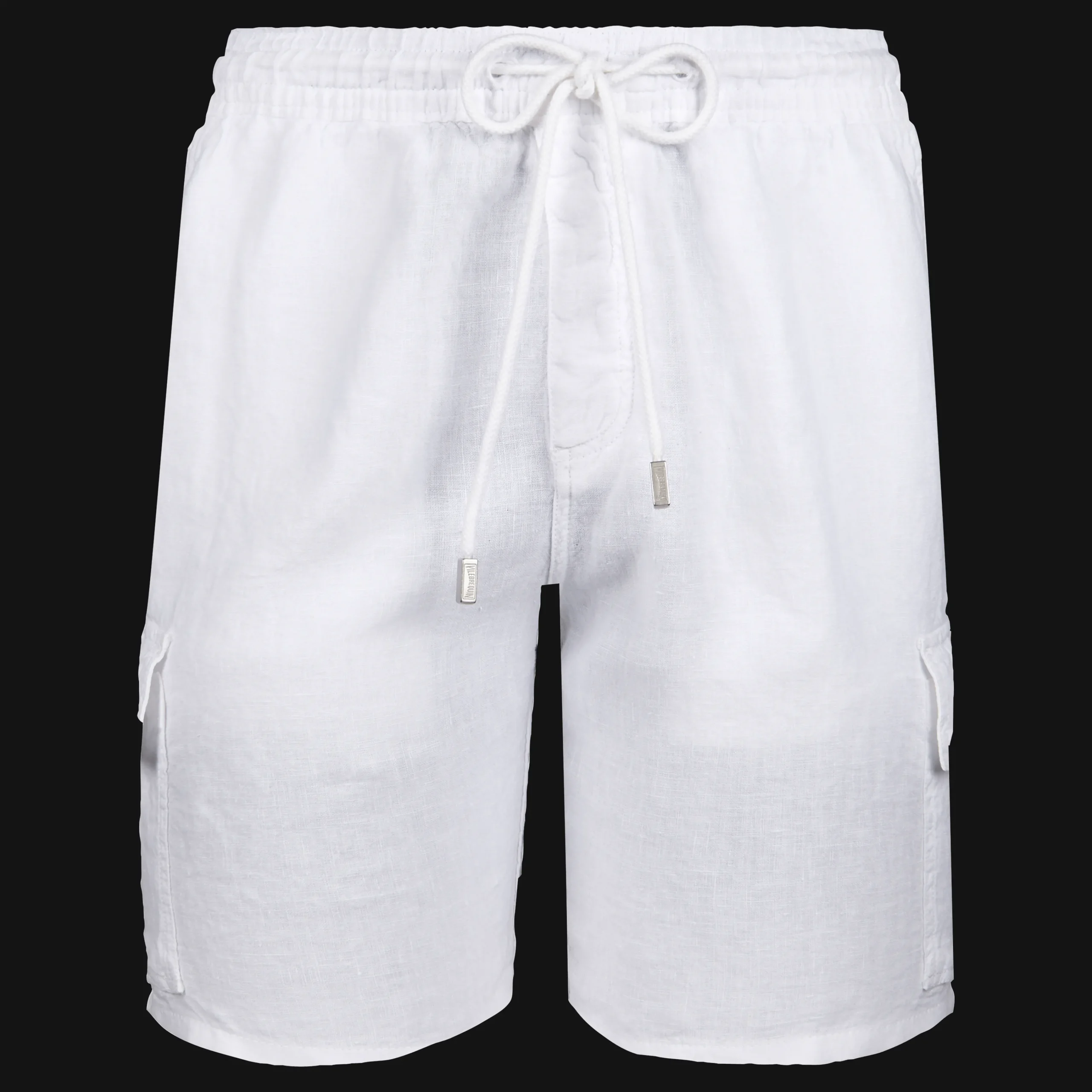 Vilebrequin Men Cargo Linen Bermuda Shorts Solid*Men Bermuda Shorts