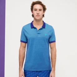Vilebrequin Men Changing Cotton Pique Polo Shirt Solid*Men Polos