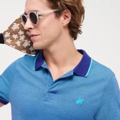 Vilebrequin Men Changing Cotton Pique Polo Shirt Solid*Men Polos