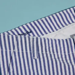 Vilebrequin Men Chino Bermuda Ultra-Light Seersucker*Men Bermuda Shorts