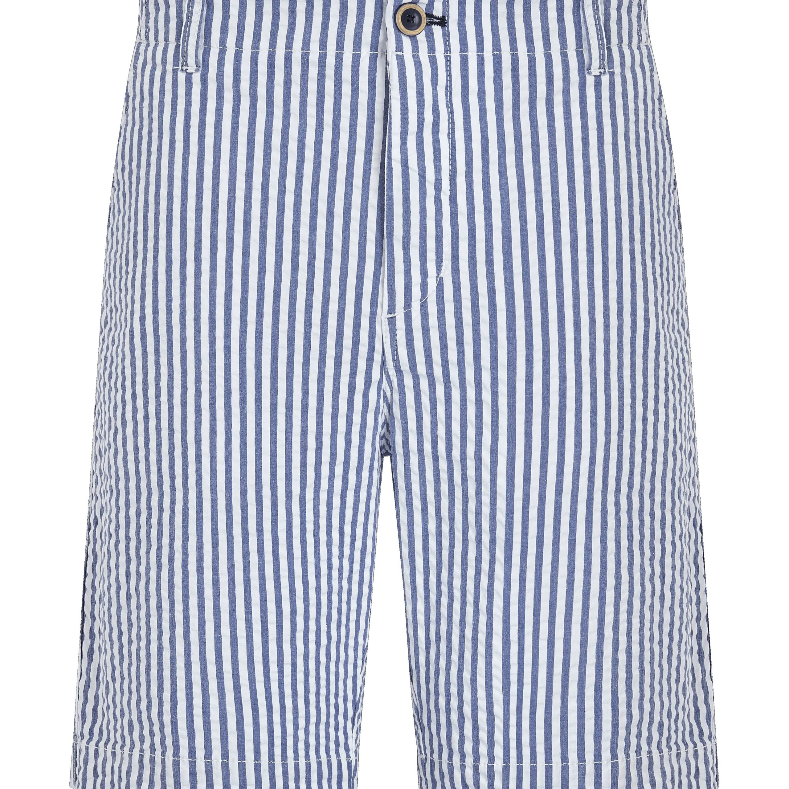 Vilebrequin Men Chino Bermuda Ultra-Light Seersucker*Men Bermuda Shorts
