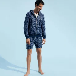 Vilebrequin Men Cotton Bermuda Trunks Poulpes Bicolores*Men Bermuda Shorts