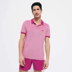 Vilebrequin Men Cotton Changing Color Pique Polo Shirt*Men Polos
