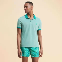 Vilebrequin Men Cotton Changing Color Pique Polo Shirt*Men Polos