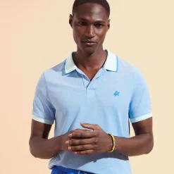 Vilebrequin Men Cotton Pique Polo Shirt Solid*Men Polos