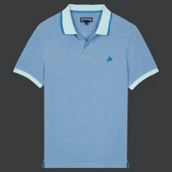 Vilebrequin Men Cotton Pique Polo Shirt Solid*Men Polos