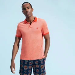 Vilebrequin Men Cotton Pique Polo Shirt Solid*Men Polos